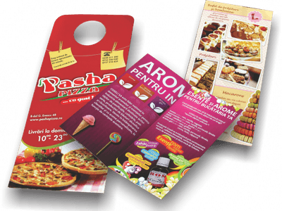 Cataloage și pliante de prezentare